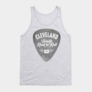 Cleveland Long Life Rock And Roll USA Tank Top